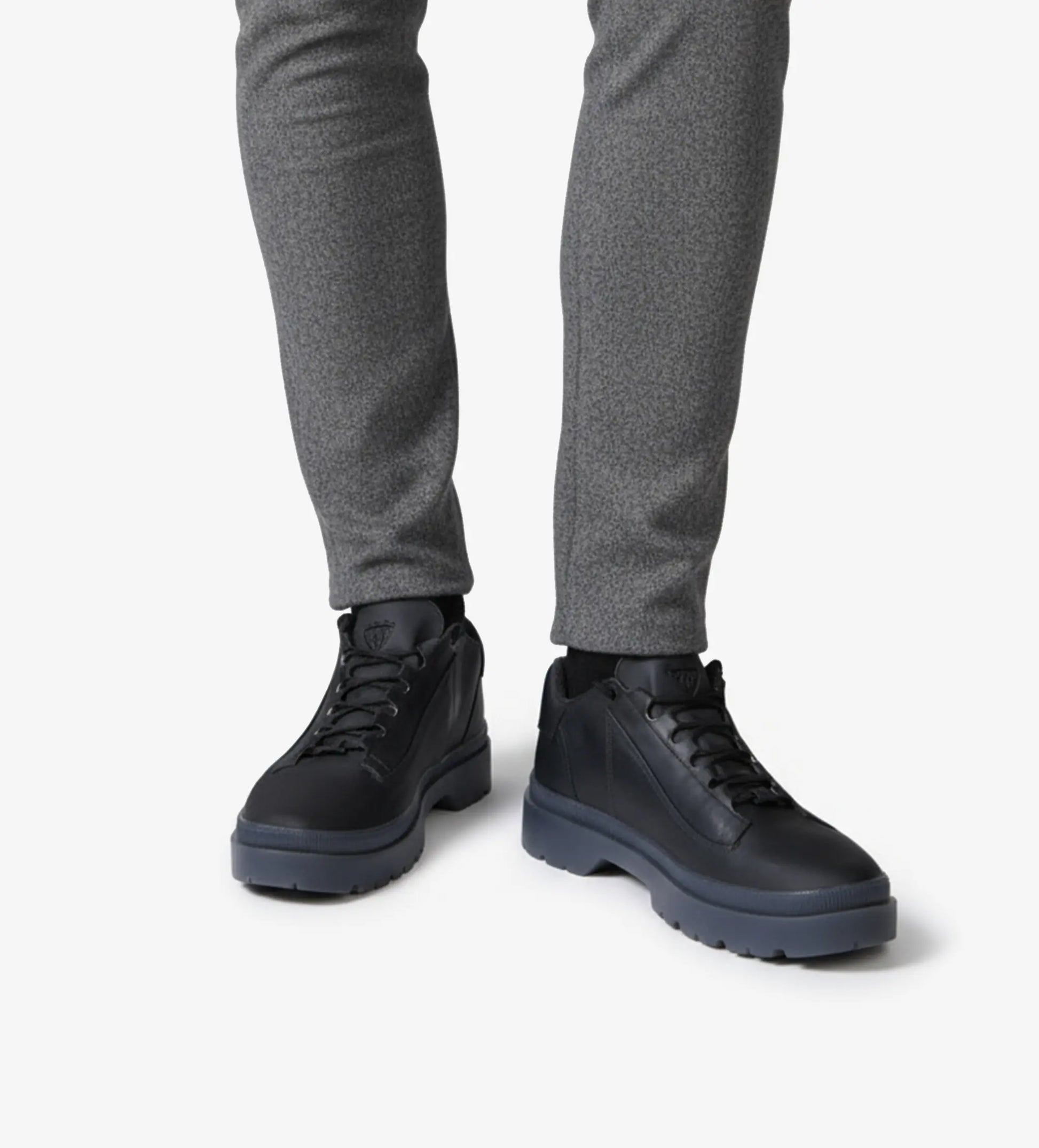 Black Hybrid Low Top Sneaker