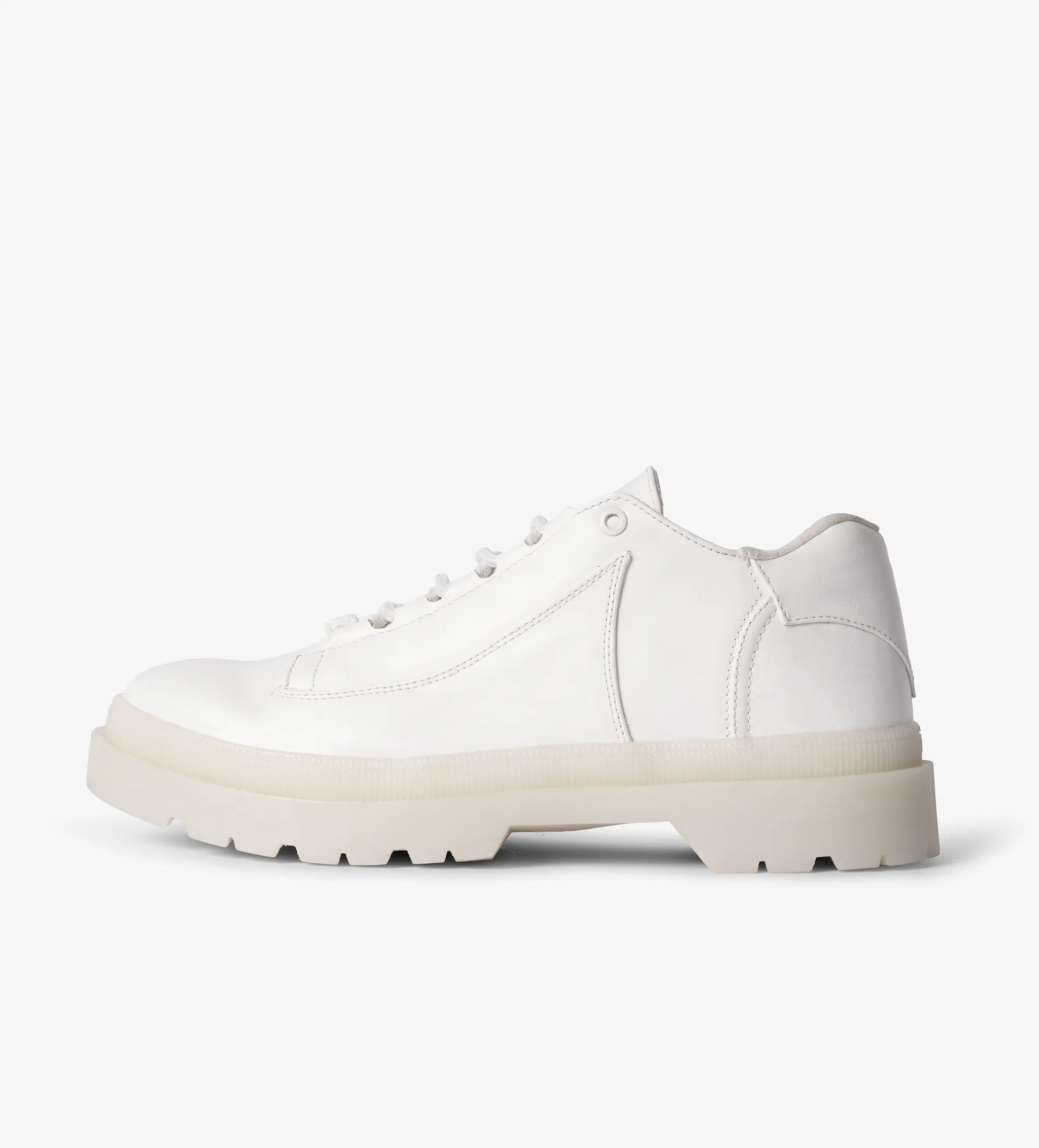 White Hybrid Low Top Sneaker