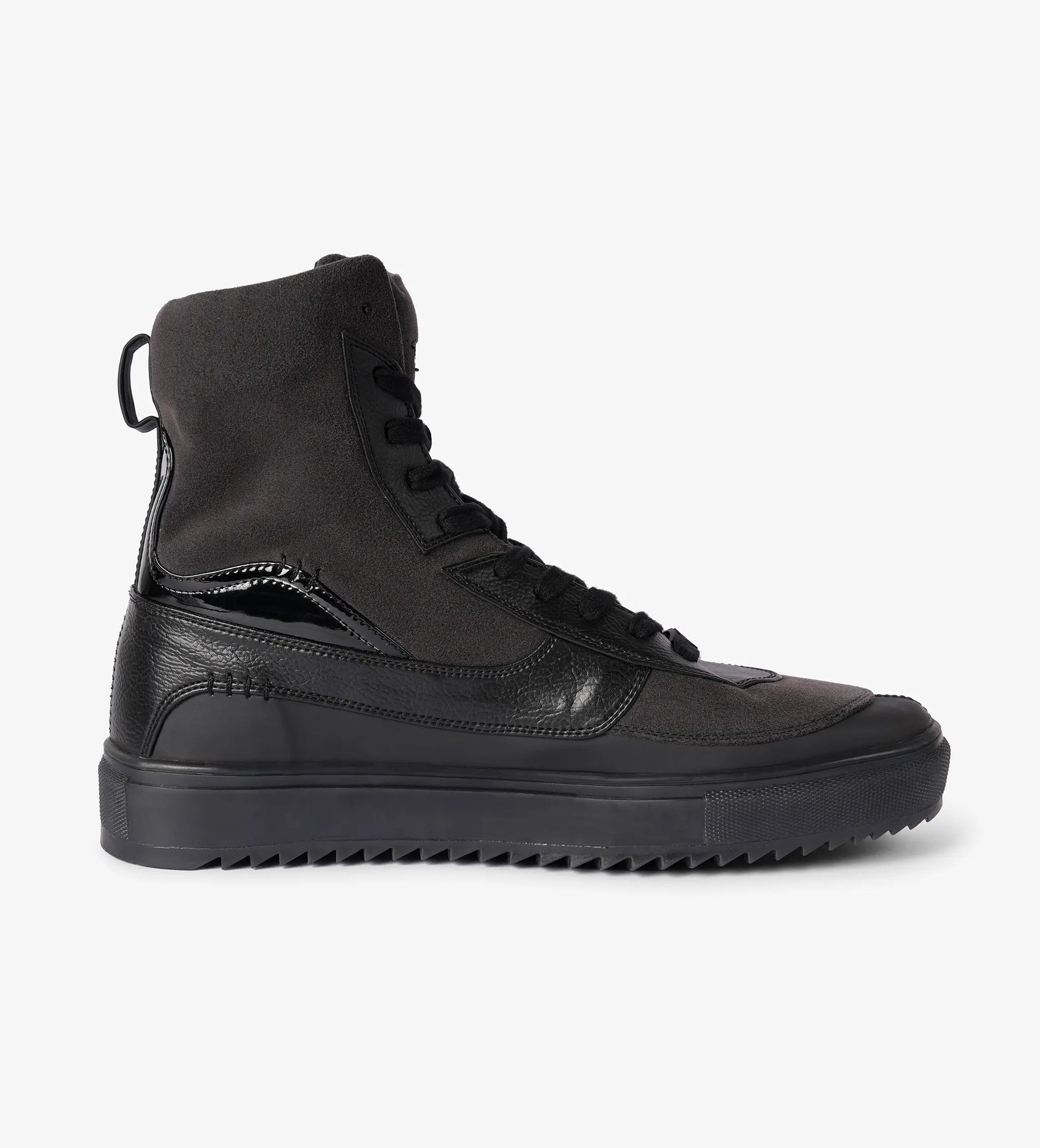 Black Sneaker Boots