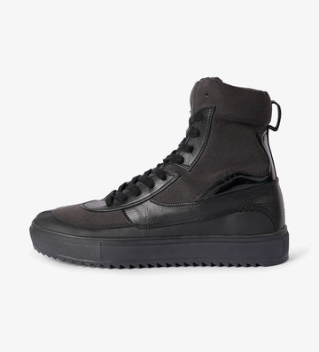 Black Sneaker Boots