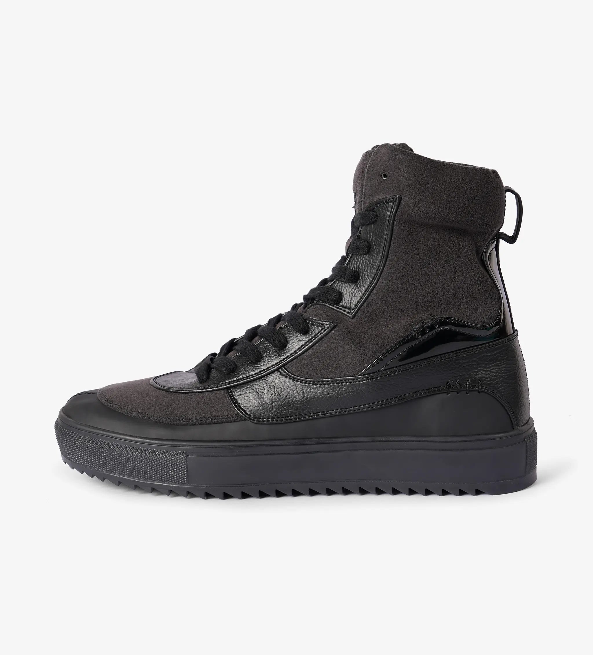 Black Sneaker Boots