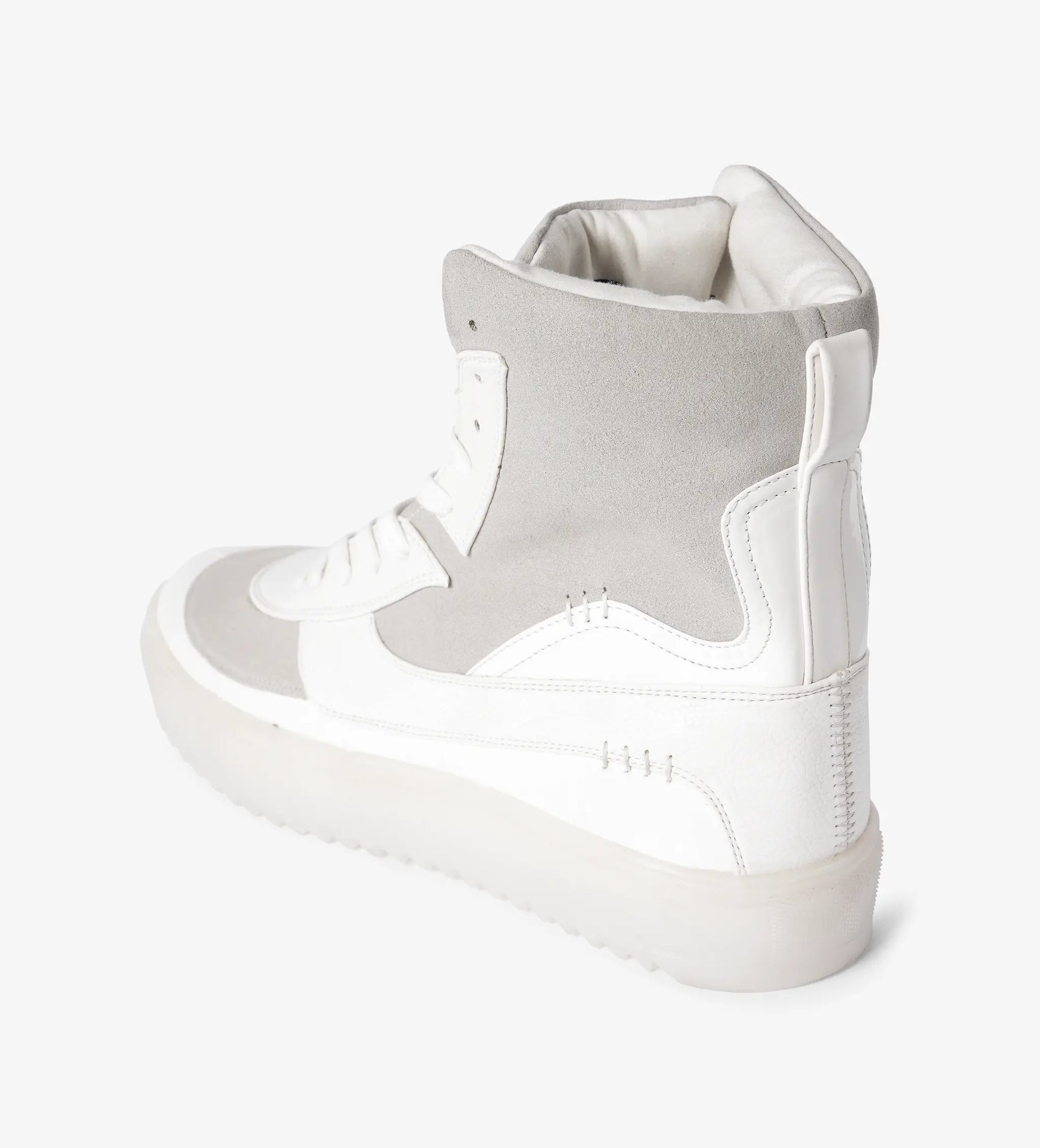 White Sneaker Boots