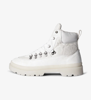 White classic boots