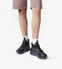 mens black mid top sneakers