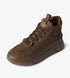 mens brown mid top sneakers 