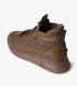 mens brown mid top sneakers 