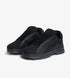 black mens low top sneakers 