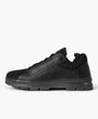 black mens low top sneakers 