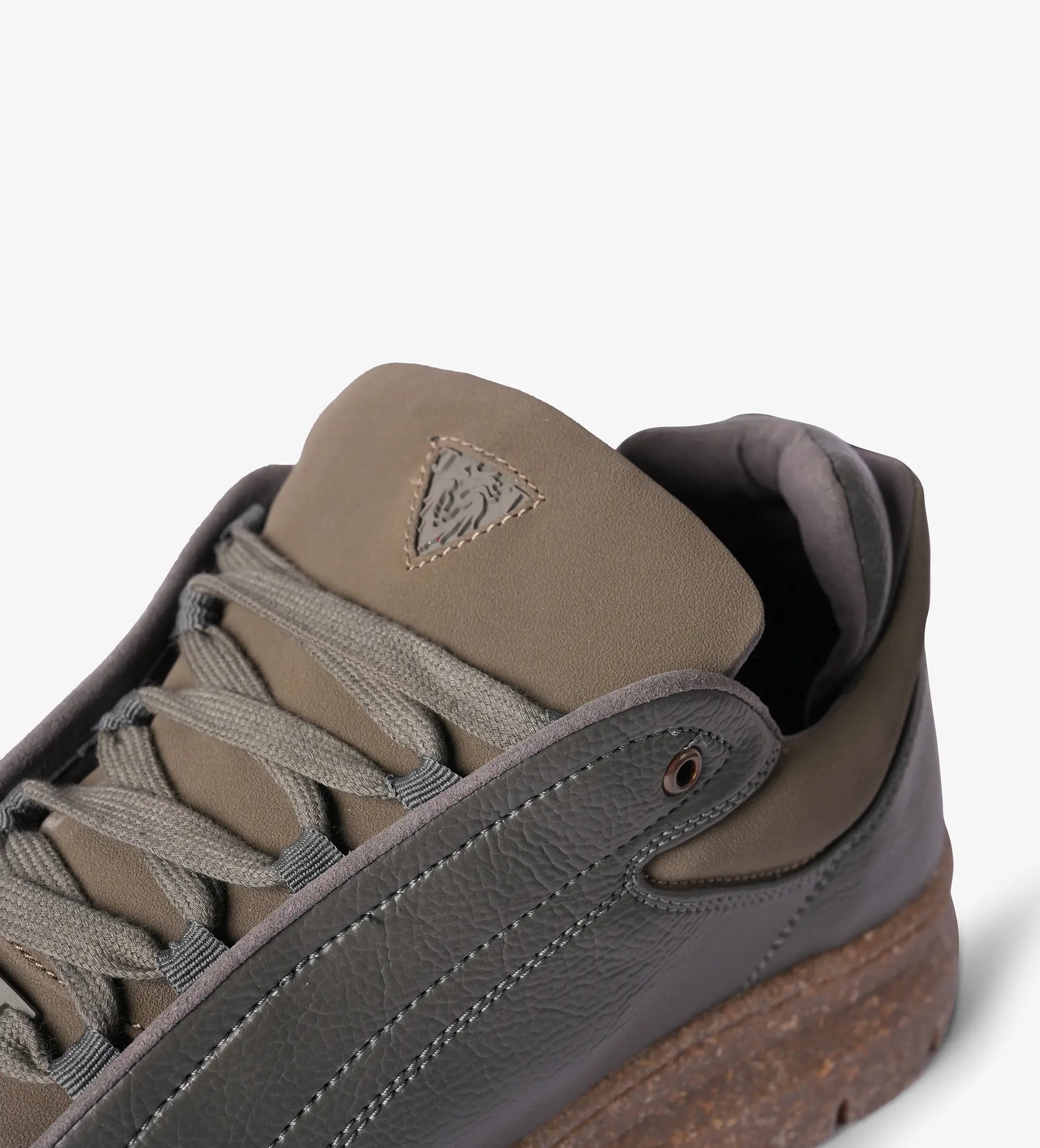 grey low top sneakers