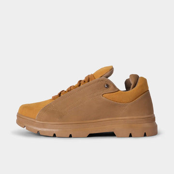tan low top sneakers 