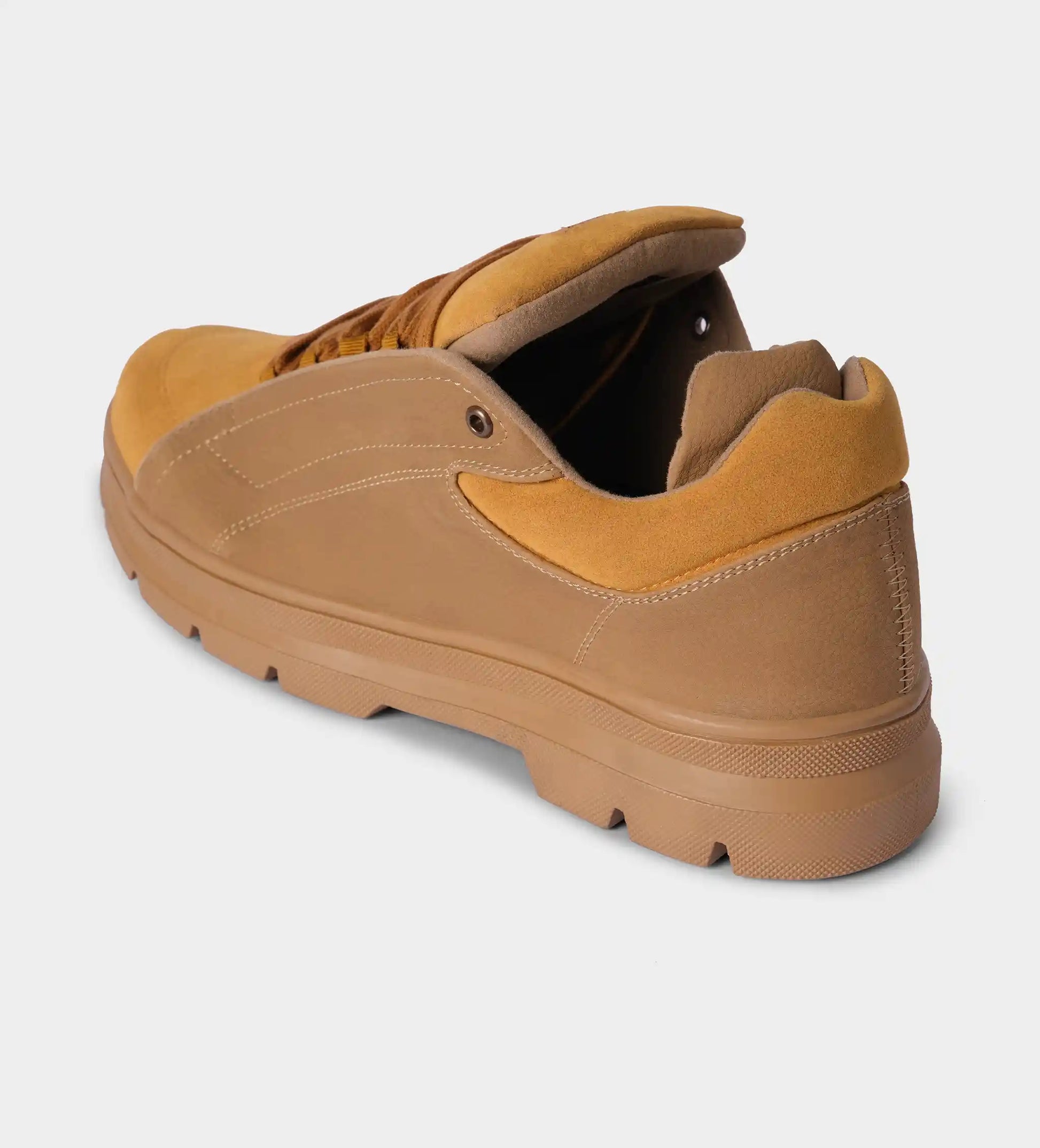 tan low top sneakers 