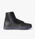 black high top sneaker shoes