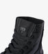 black high top sneaker shoes