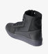 black high top sneaker shoes