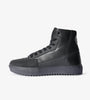 black high top sneaker shoes