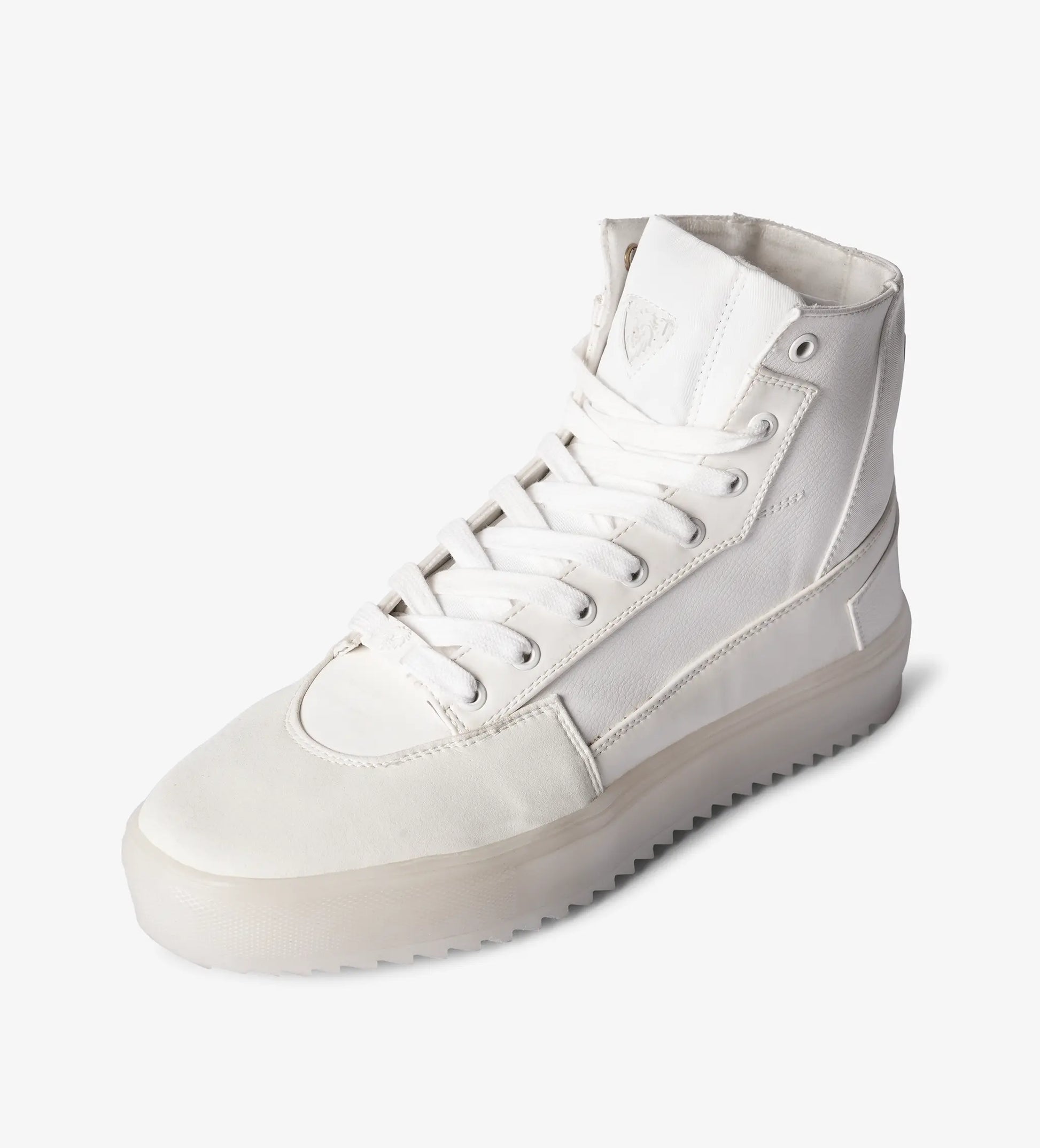 white high top sneaker shoes