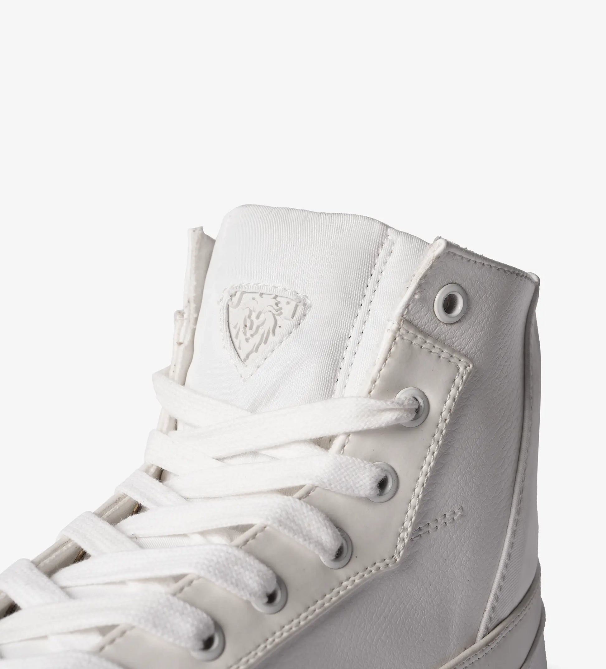 white high top sneaker shoes