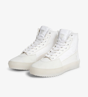 white high top sneaker shoes