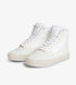 white high top sneaker shoes