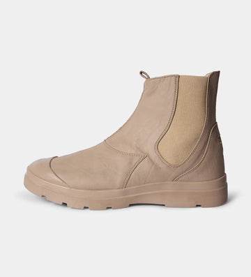 Beige Chelsea Boots