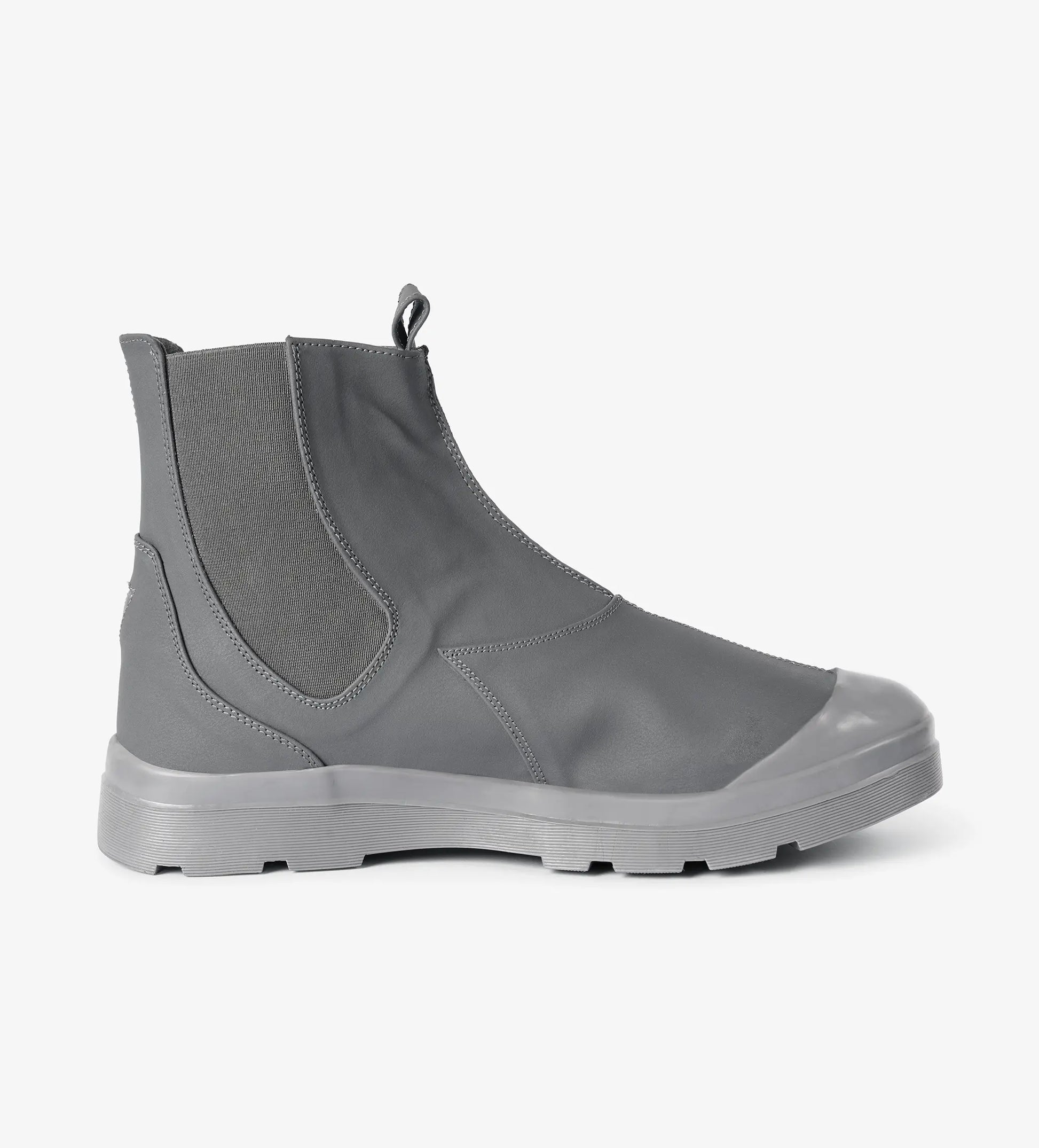 Grey Chelsea Boots