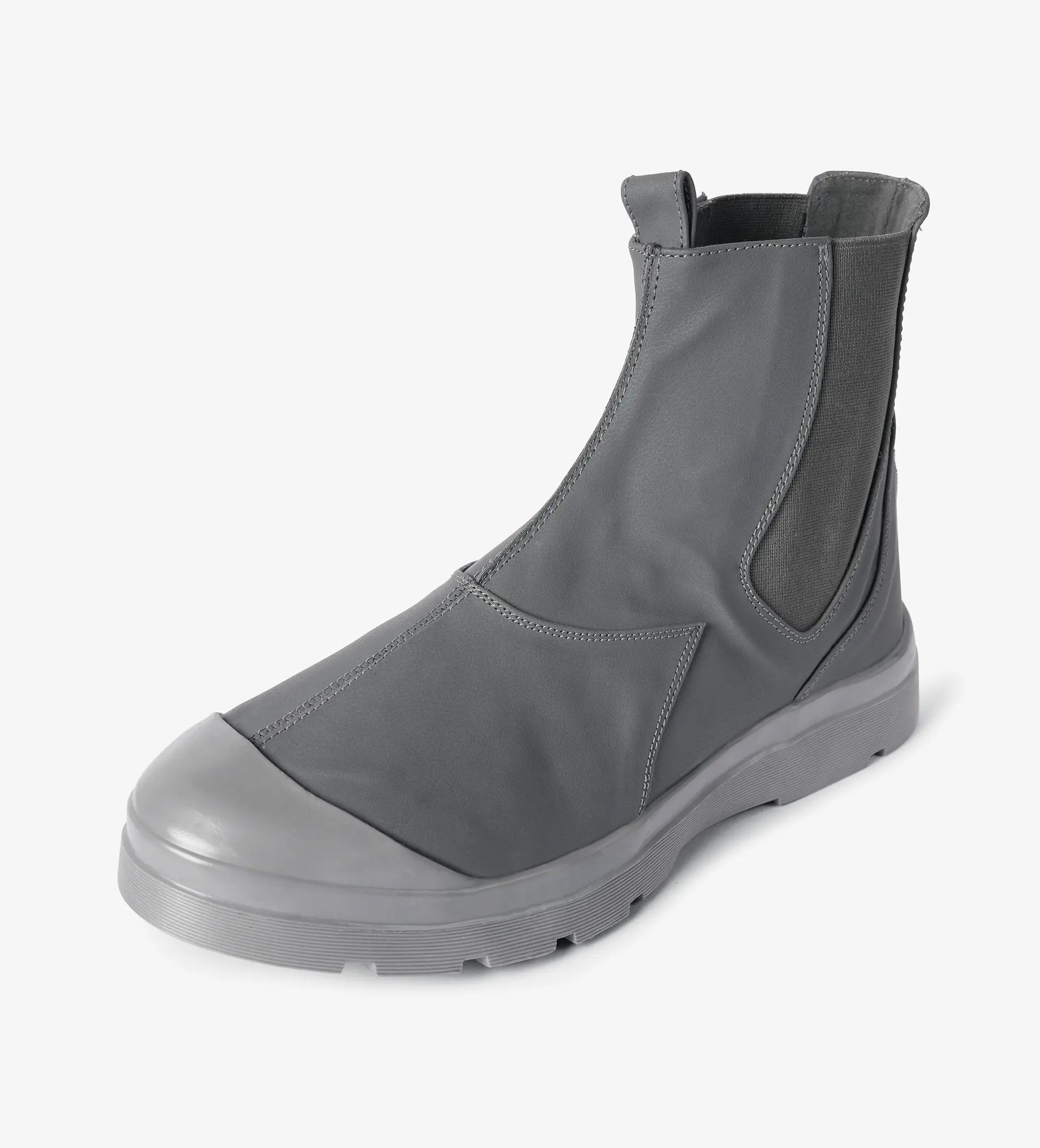 Grey Chelsea Boots
