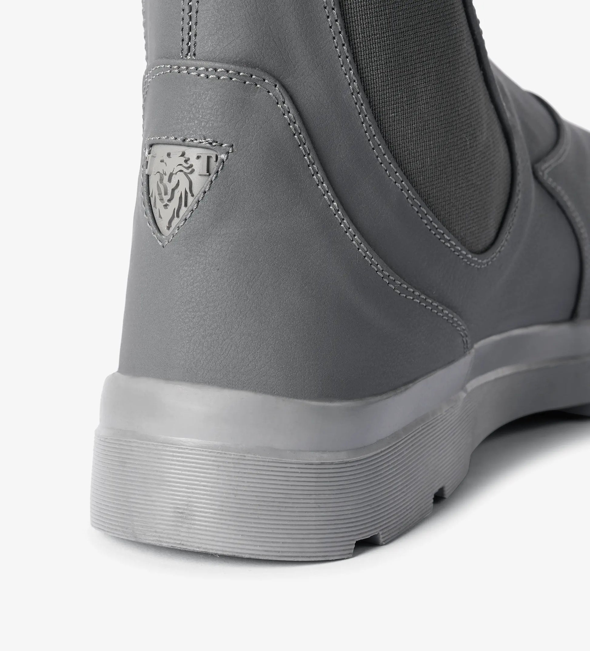 Grey Chelsea Boots