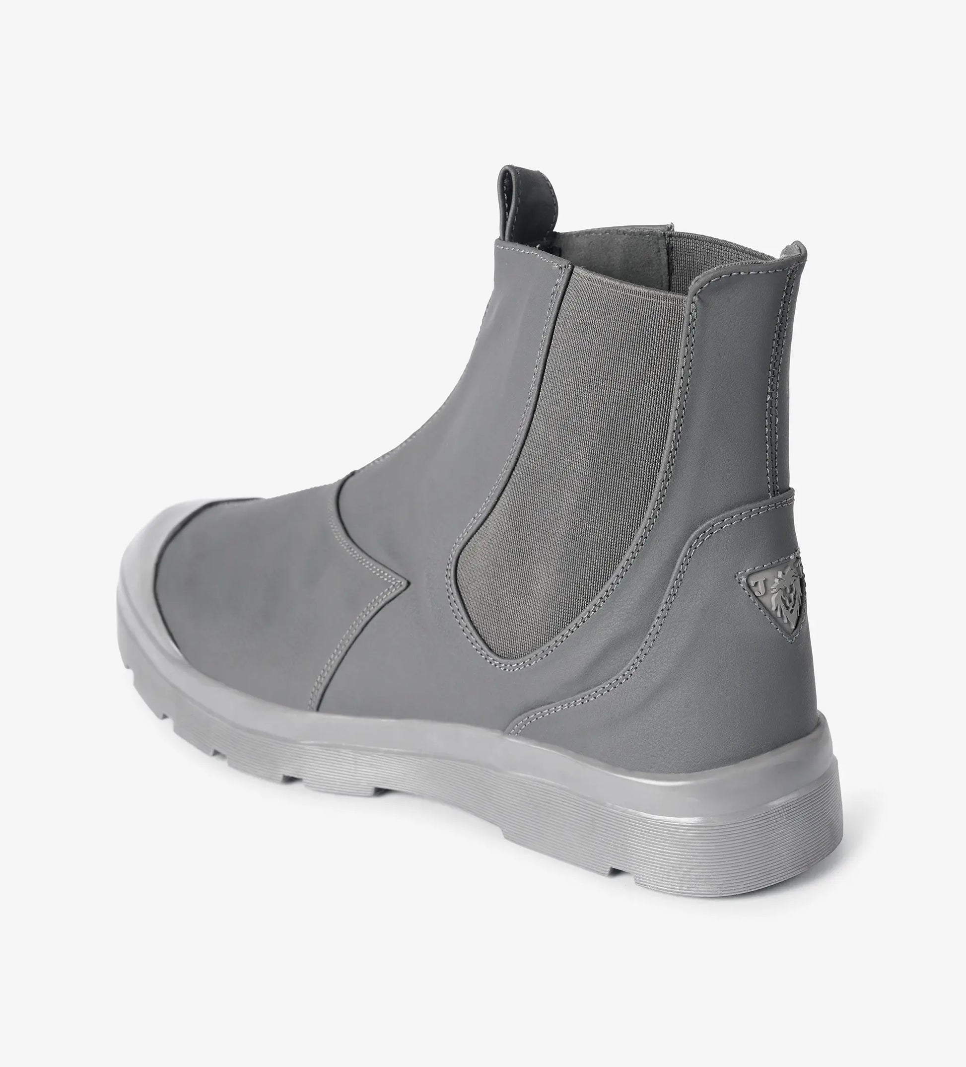 Grey Chelsea Boots
