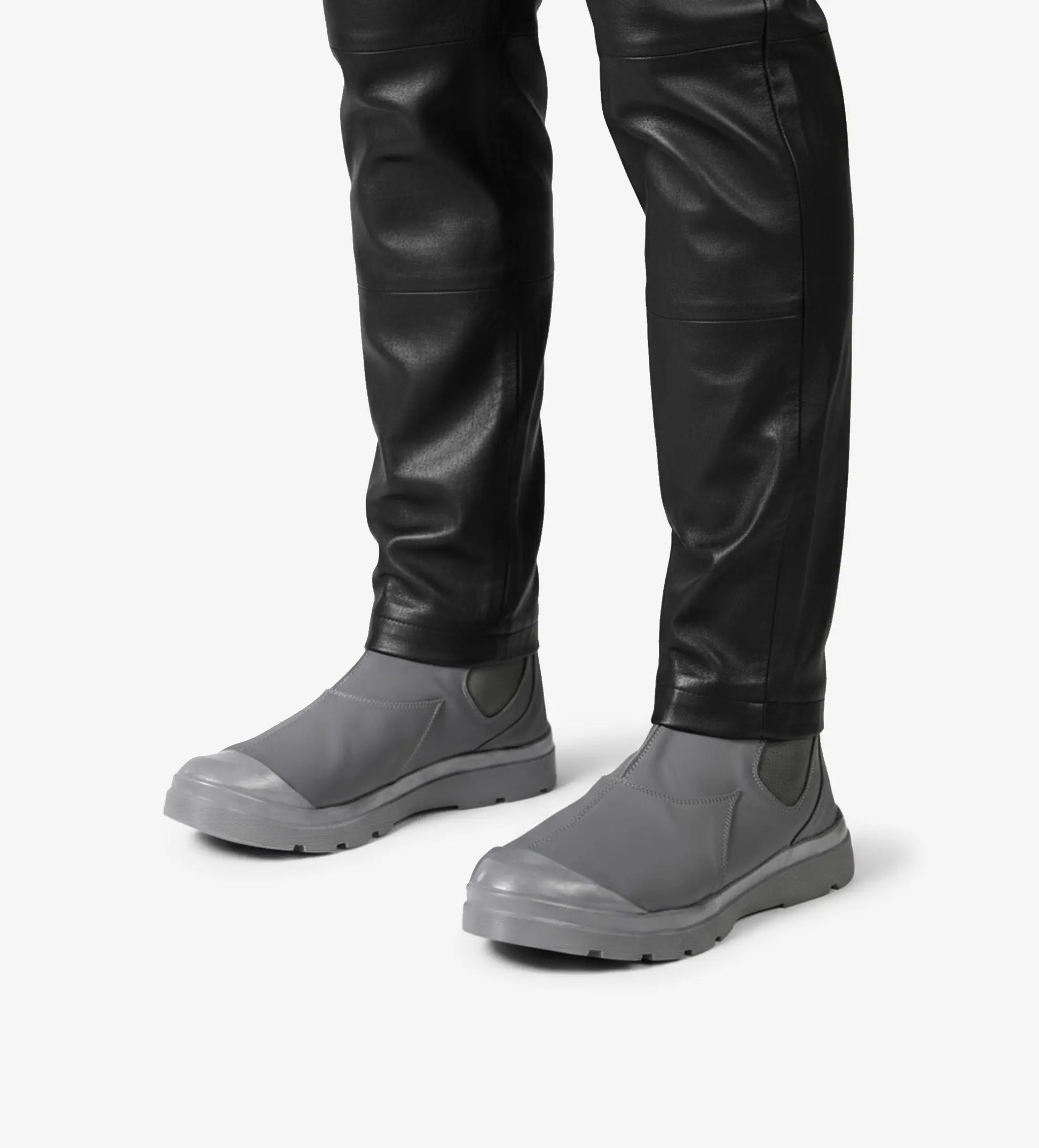 Grey Chelsea Boots