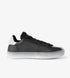 Black low top sneakers