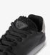 Black low top sneakers