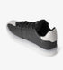 Black low top sneakers