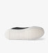Black low top sneakers
