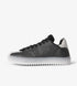 Black low top sneakers