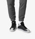 Black low top sneakers