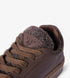 Brown low top sneakers