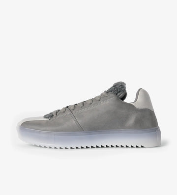 Grey low top sneakers