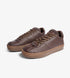 Brown low top sneakers