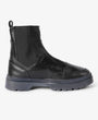 Black Chelsea boots