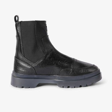 Black Chelsea boots