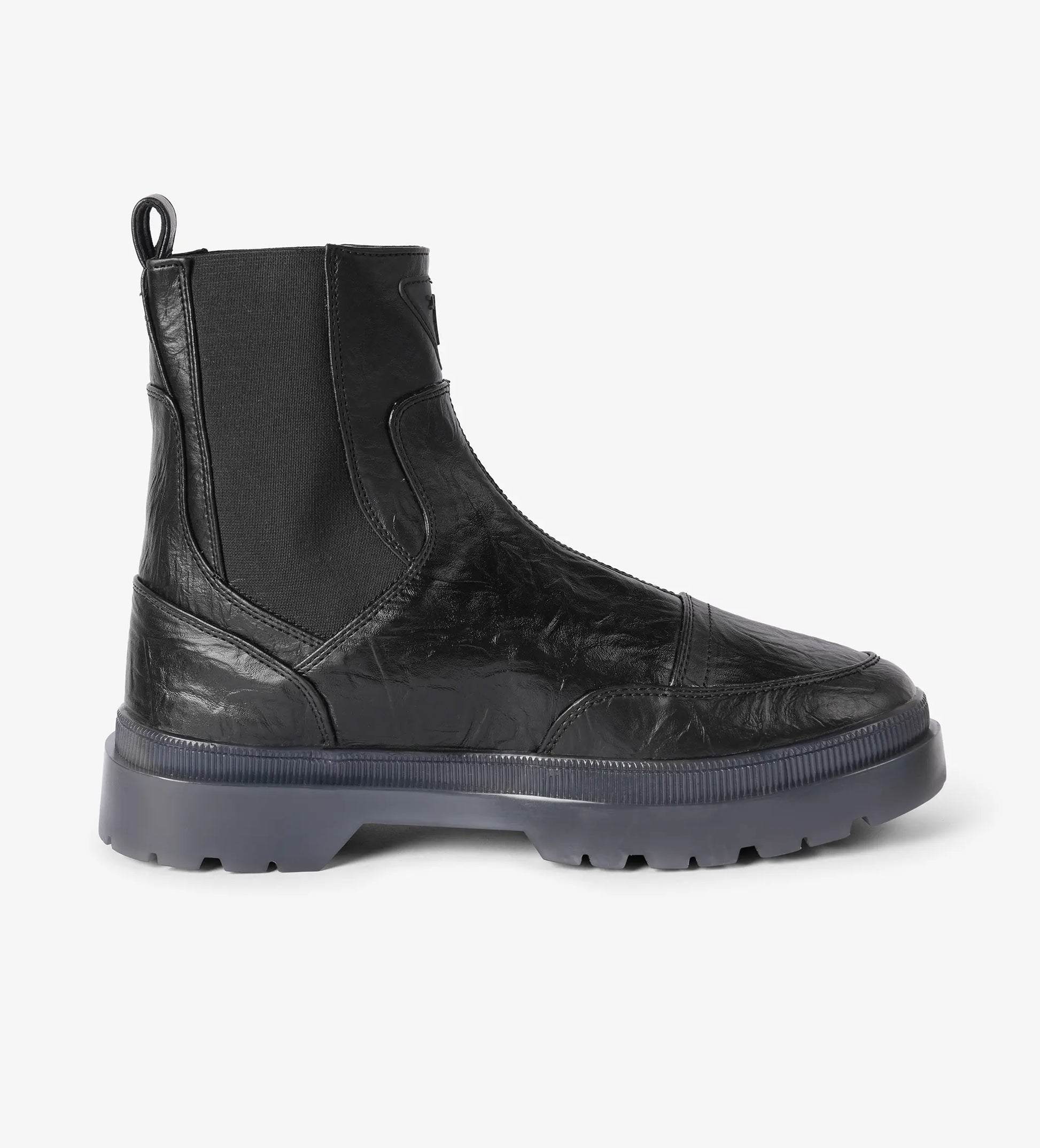 Black Chelsea boots