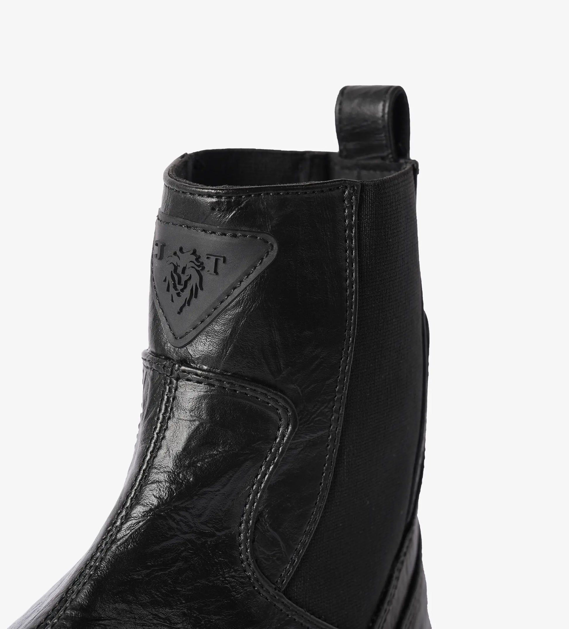 Black Chelsea boots