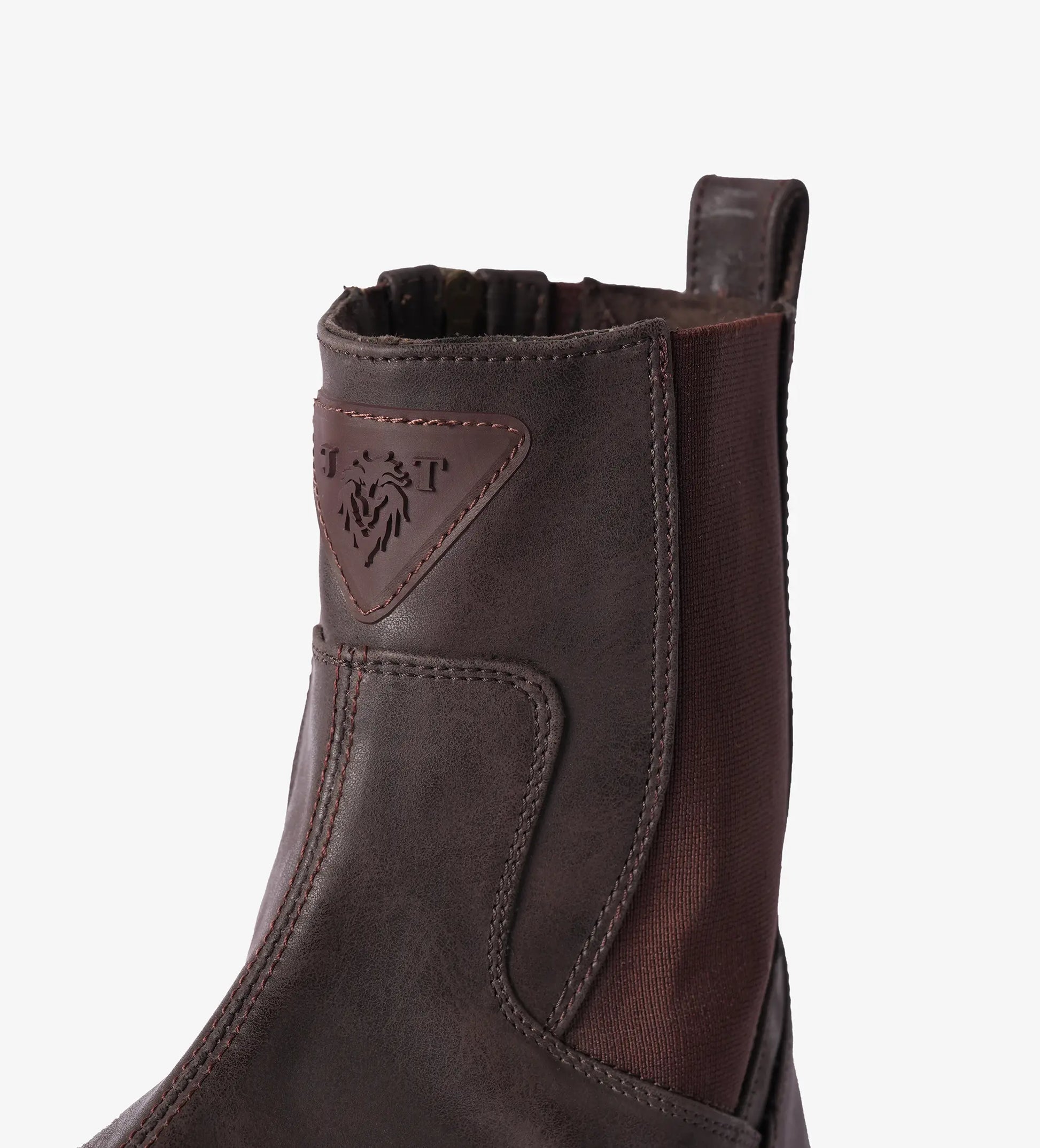 Brown Chelsea boots