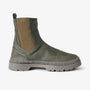 Olive Chelsea boots
