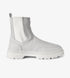 White Chelsea boots 