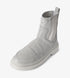 White Chelsea boots 