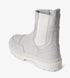 White Chelsea boots 