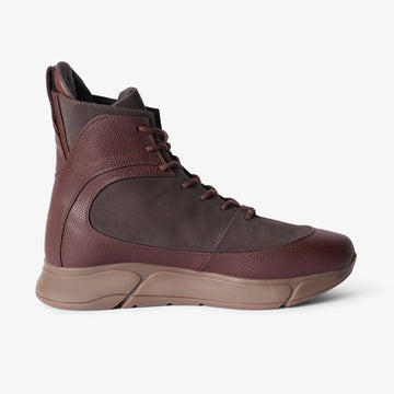 brown mens sneaker boots