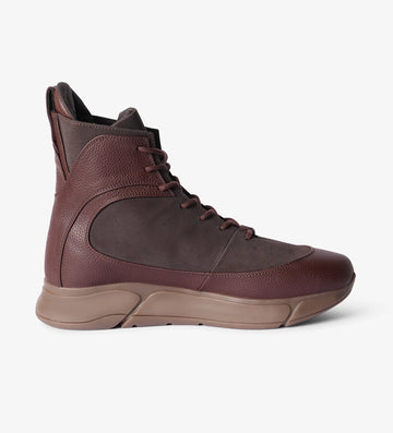 brown mens sneaker boots