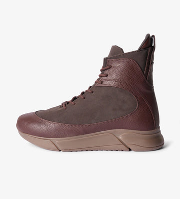 brown mens sneaker boots